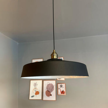 Ace Hängelampe Ø40 cm, Pendelleuchte Vintage, Hängelampe Industrial aus Metall E27