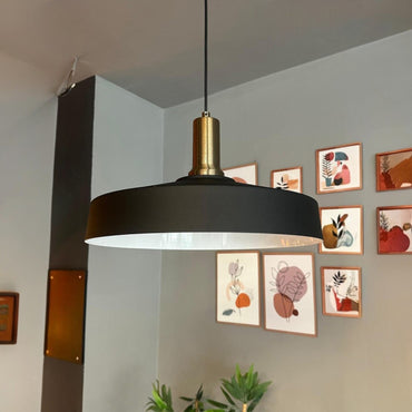 Ace-Laterne Hängelampe Esstich Ø40 cm, Pendelleuchte Vintage, Hängelampe Industrial aus Metall E27