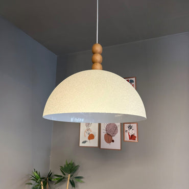 Linate Holz-Kopfteil-Kronleuchter mit Drei Perlen