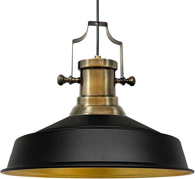 Bamyum Asletl Industrial aus Metall Vintage, Hängelampe