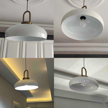 Bamyum Androa-Lock Metall Ø40 cm Vintage Hängelampe