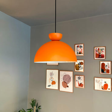 Pendelleuchte Yimpi Metall Ø30 cm, E27, Vintage Pendelleuchte ohne Leuchtmittel