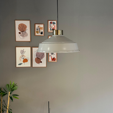 Pendelleuchte Carmelo Rzans Ø35 cm, Metall Hängelampe