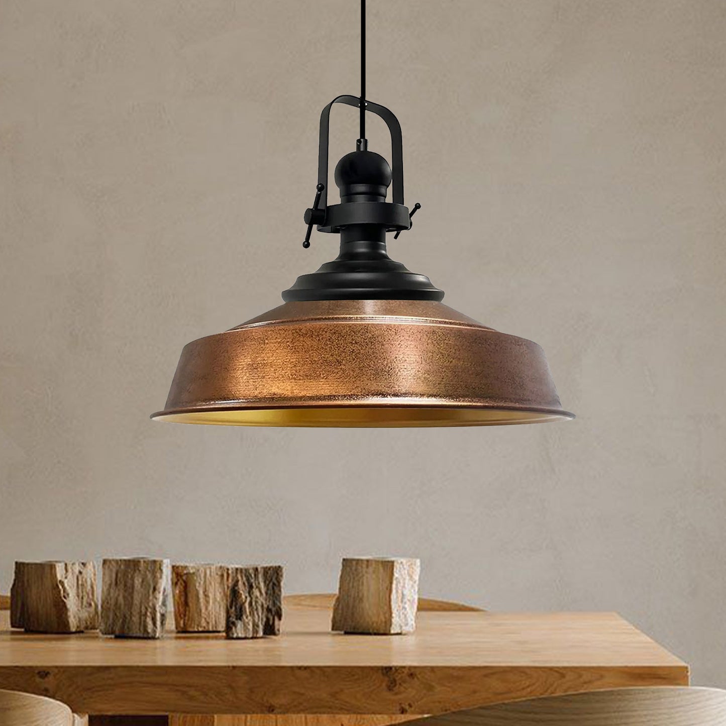 Bamyum Asletl Pendelleuchte Vintage