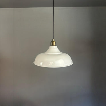 Pendelleuchte Nota Halbe Tulpe Ø31 cm, Metall Hängelampe