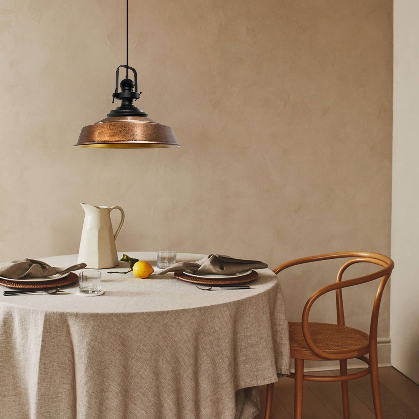 Bamyum Asletl Pendelleuchte Vintage