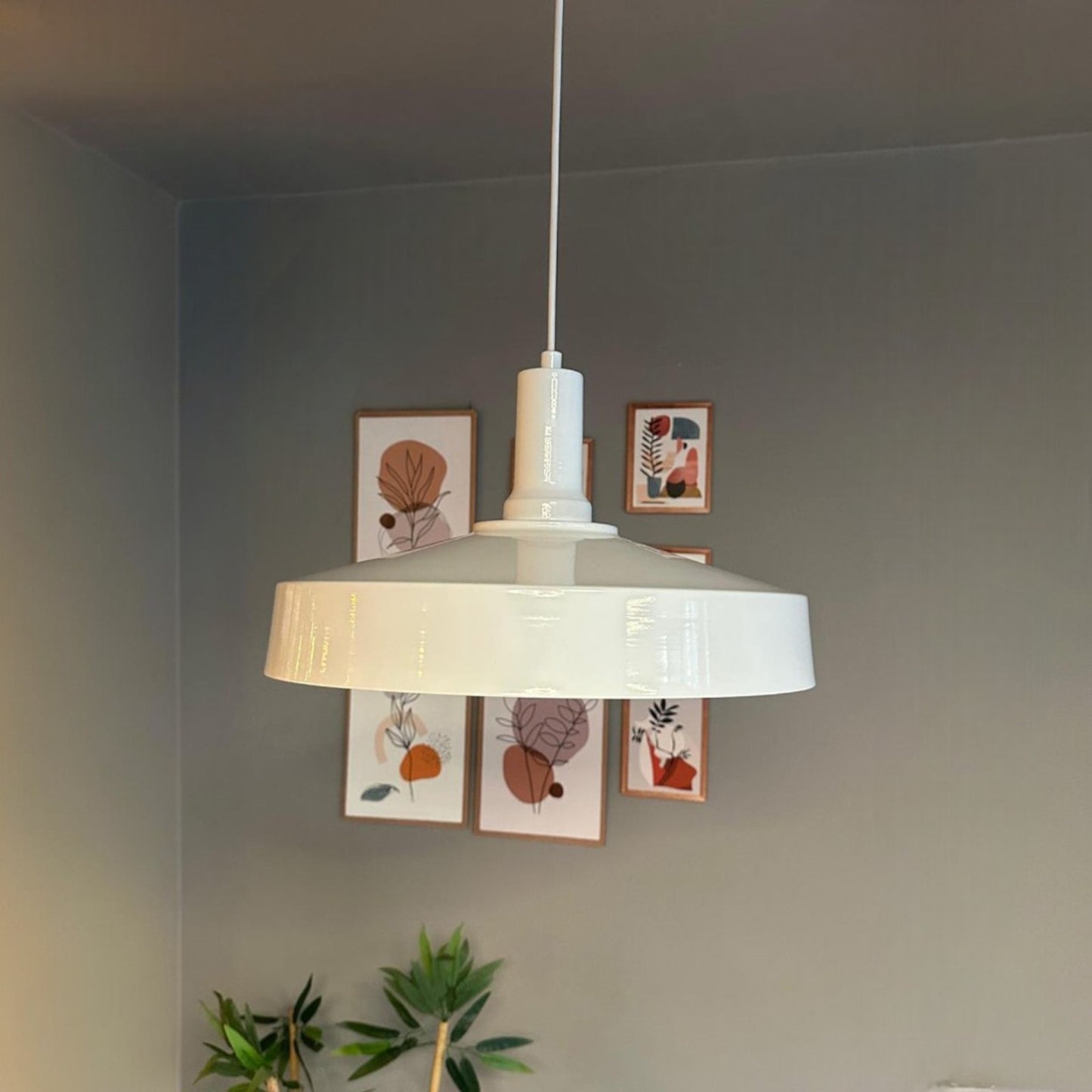 Ace-Lanterne Hängelampe Esstich Ø40 cm, Pendelleuchte Vintage, Hängelampe Industrial aus Metall E27