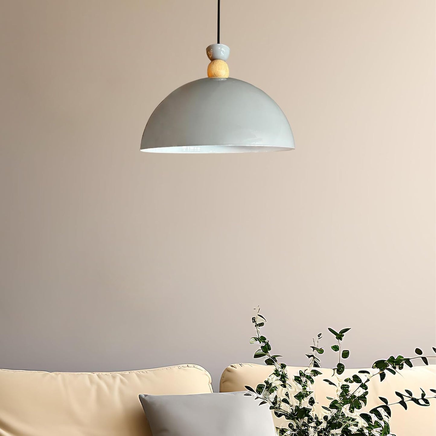 Hängelampe Industriell Lampe Vintage Holz Hängeleuchte