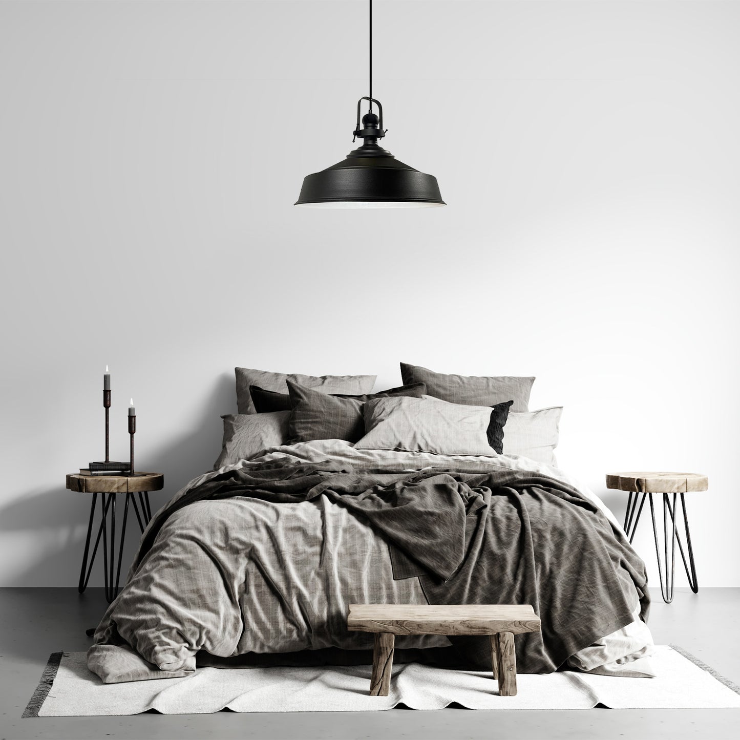 Bamyum Asletl Pendelleuchte Vintage