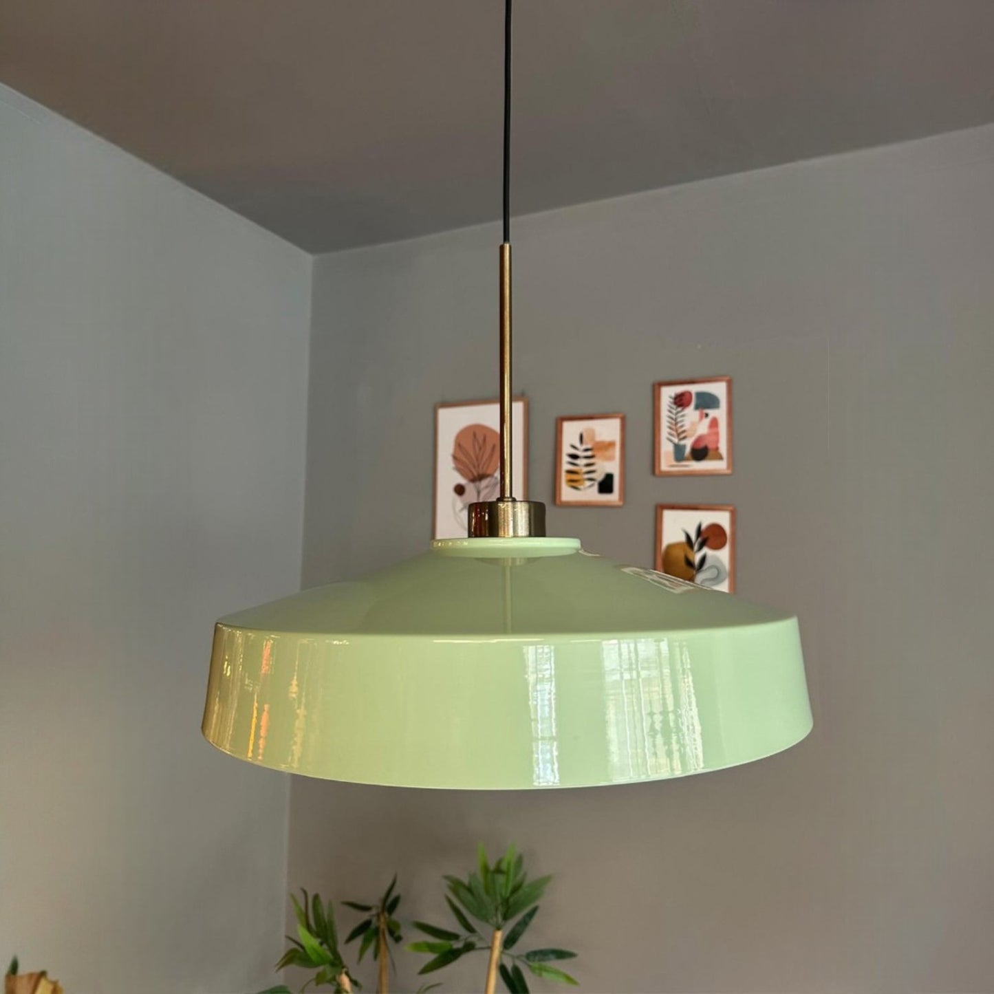 Ace Hängelampe Ø40 cm, Pendelleuchte Vintage, Industrial aus Metall E27