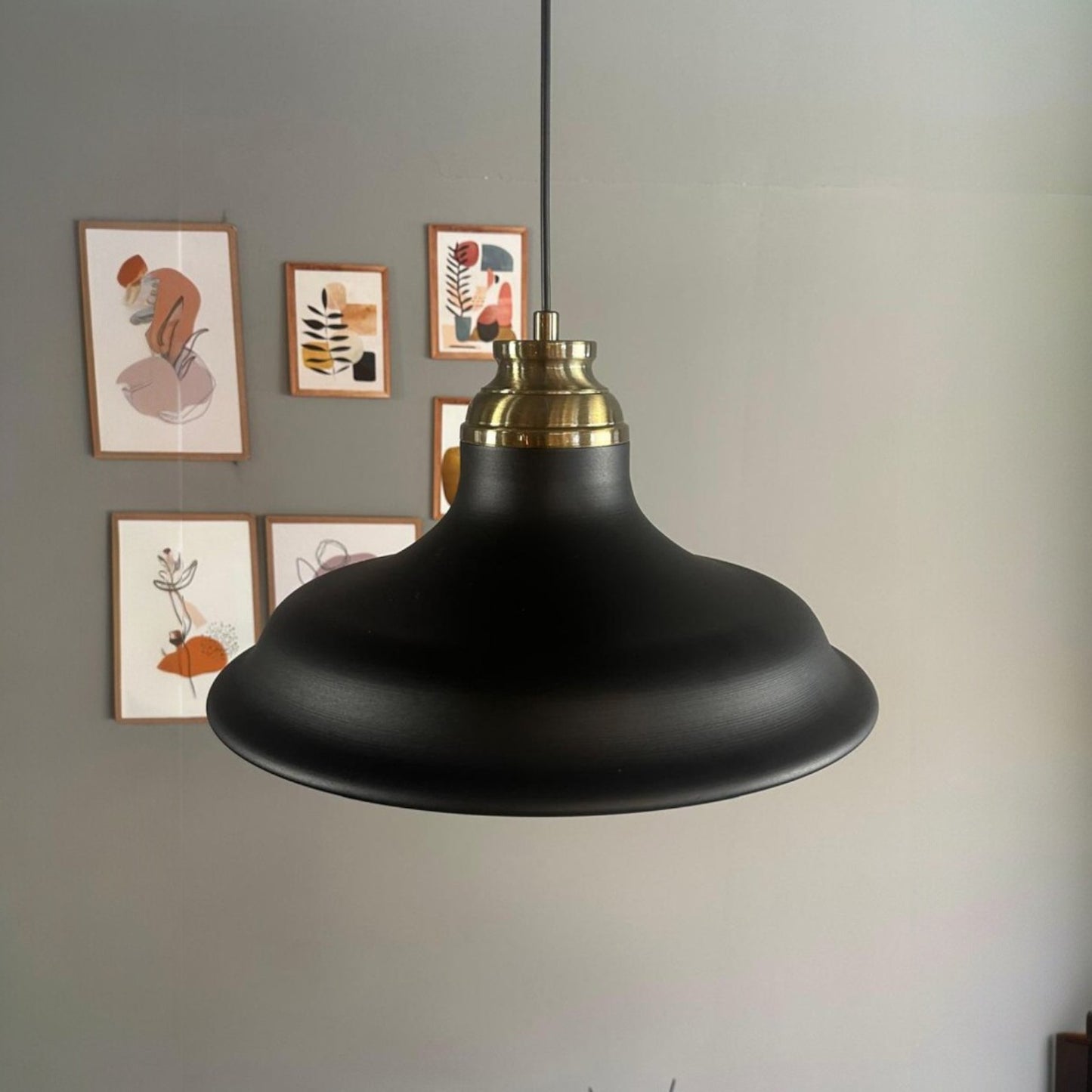 Pendelleuchte Bergo Ø40 cm, Metall Hängelampe