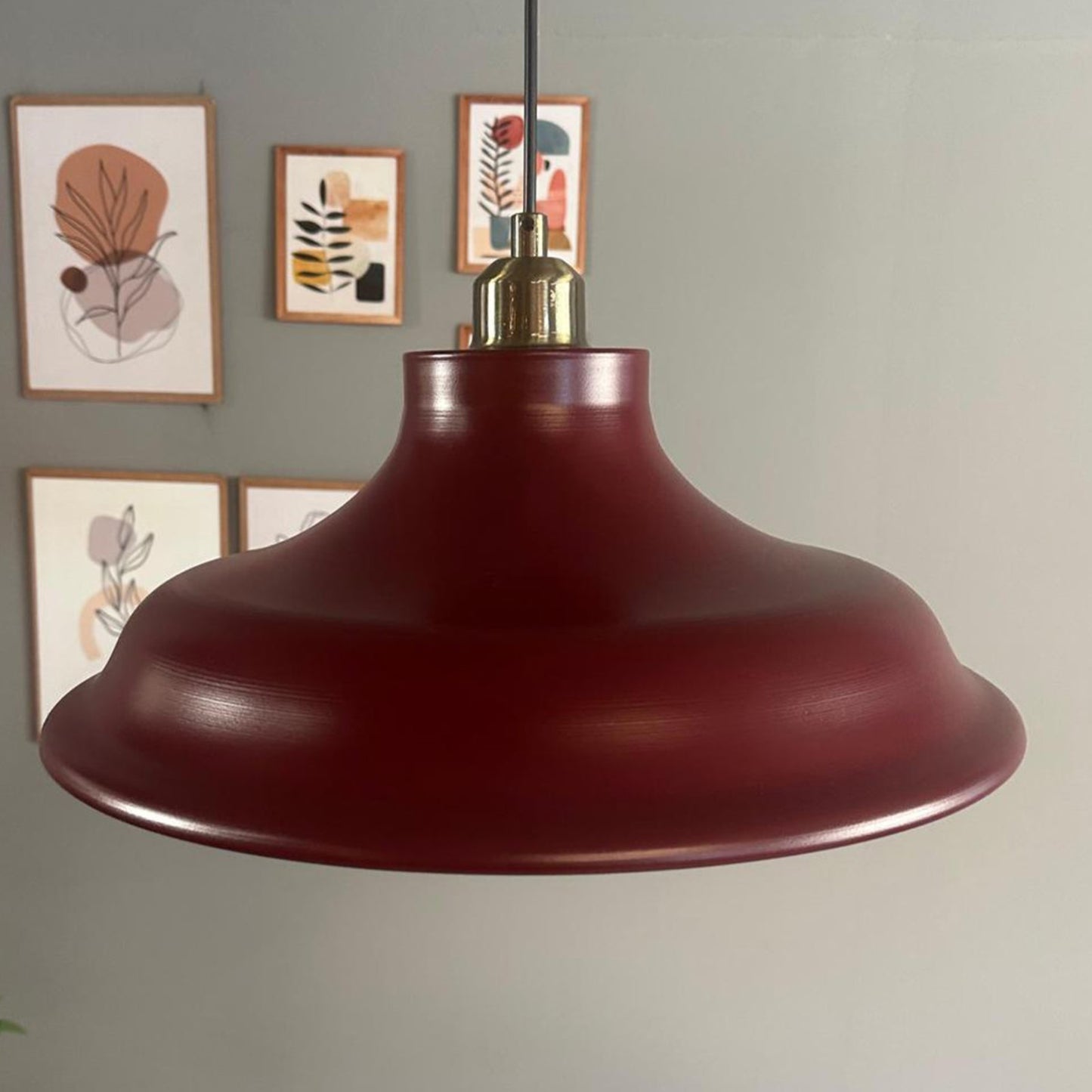 Pendelleuchte Bergo Ø40 cm, Metall Hängelampe