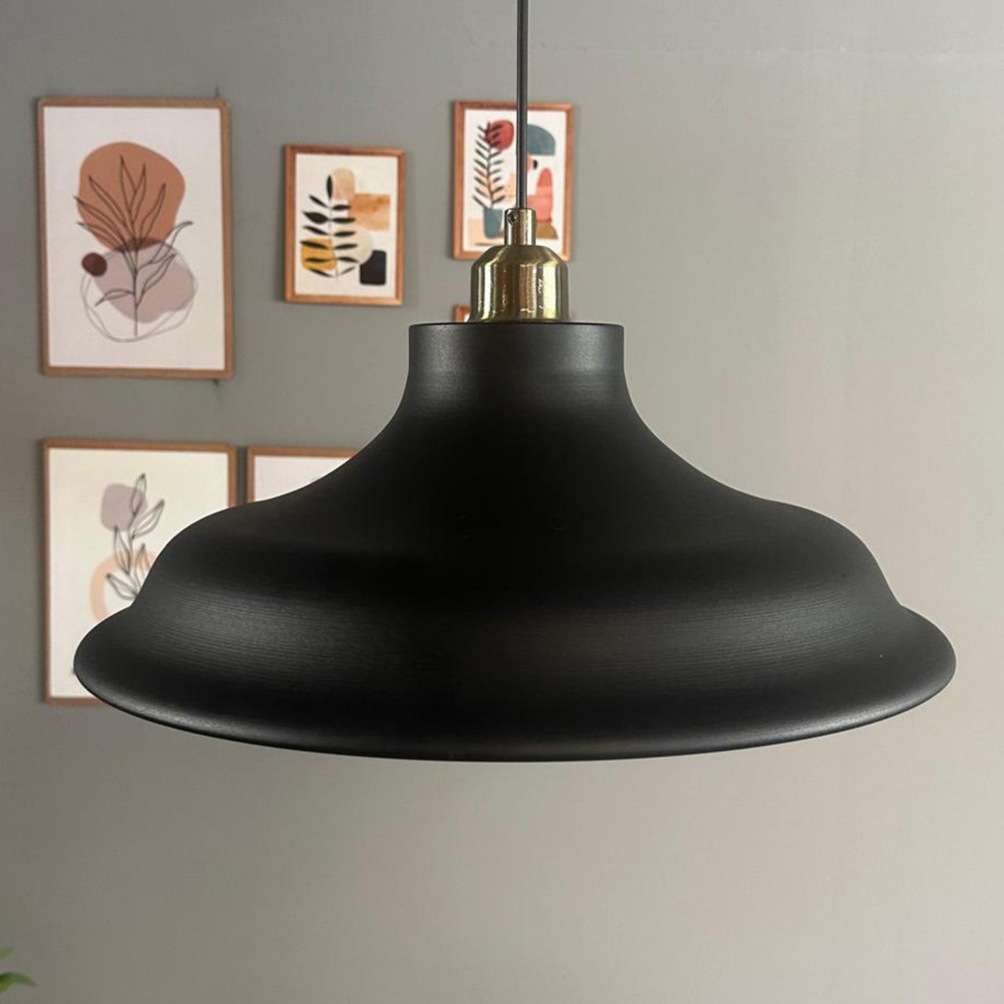 Pendelleuchte Bergo Ø40 cm, Metall Hängelampe