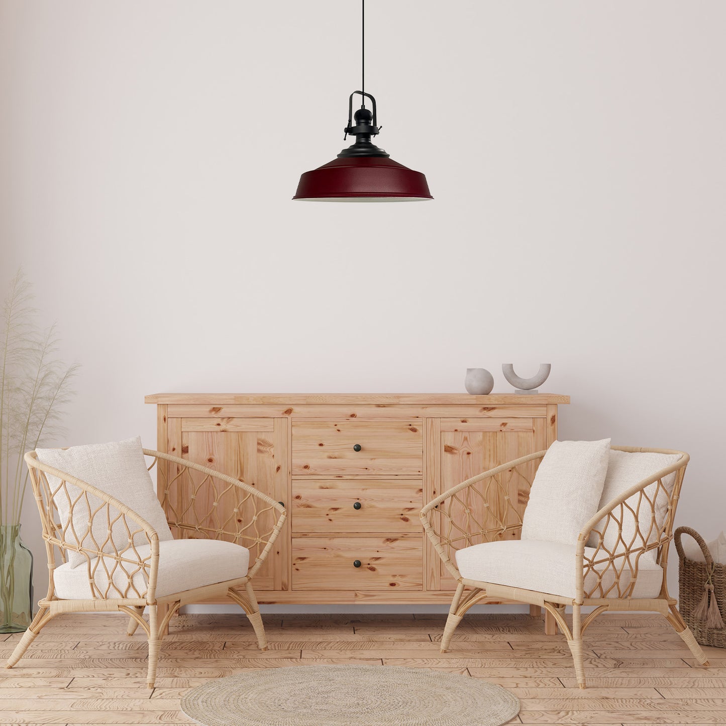 Bamyum Asletl Pendelleuchte Vintage