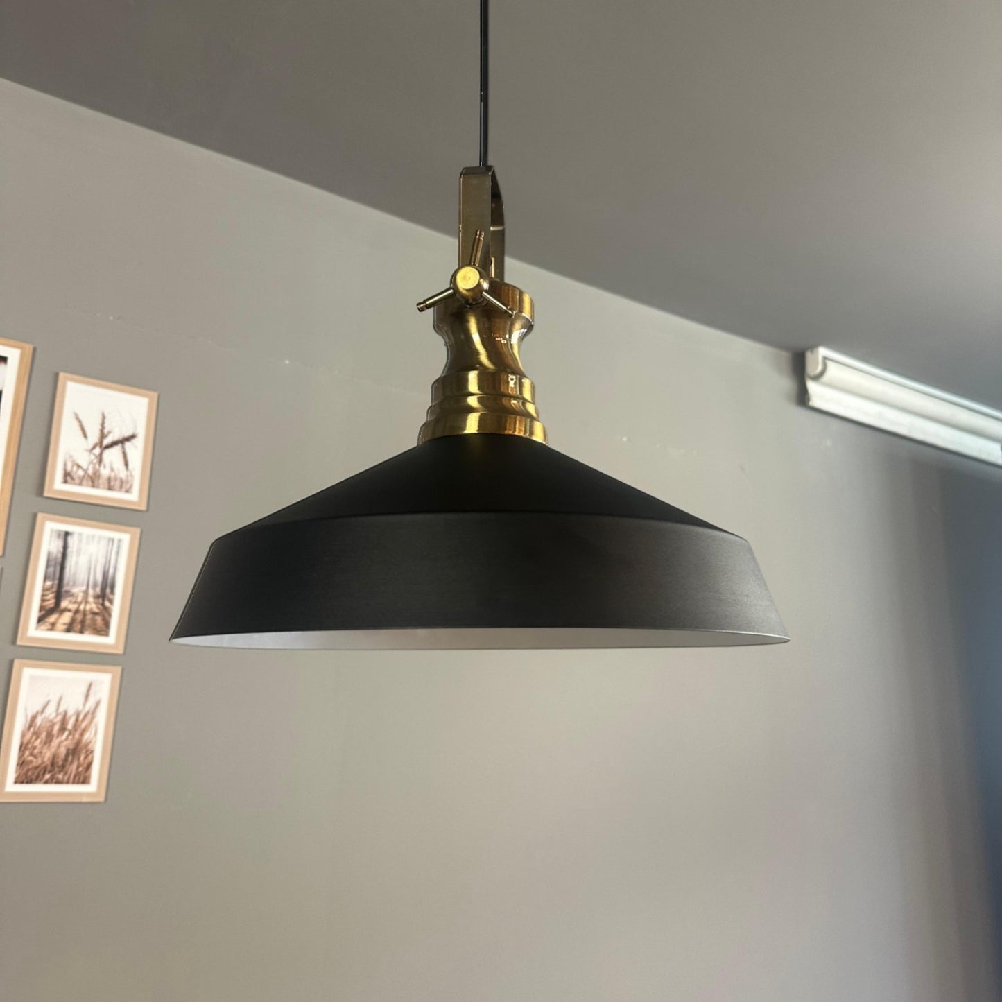 Pendelleuchte Lema Ø37,5 cm, Metall Hängelampe