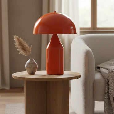 Pilz Tischlampe Metall