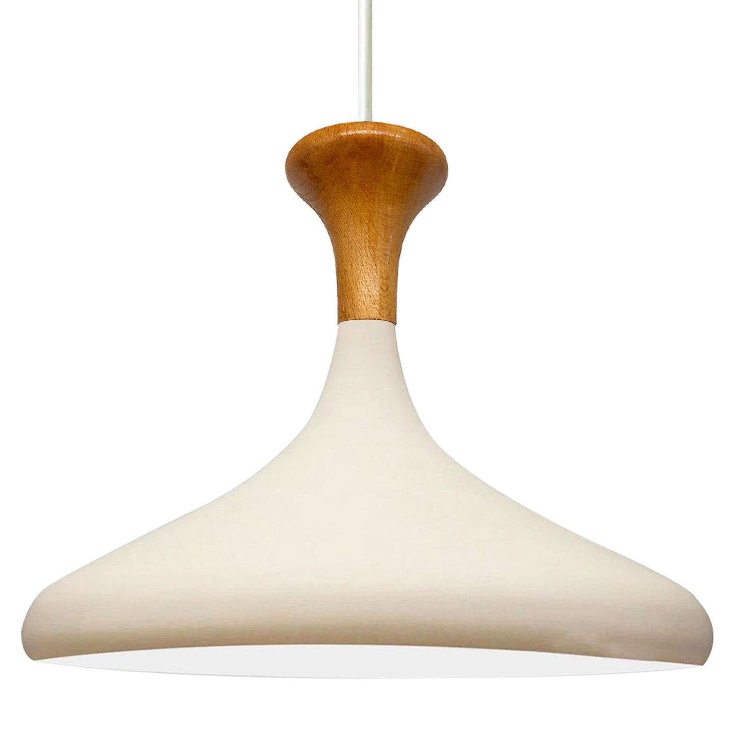 Bamyum Champion Pendelleuchte aus Holz Metall Moderne Pendellampe
