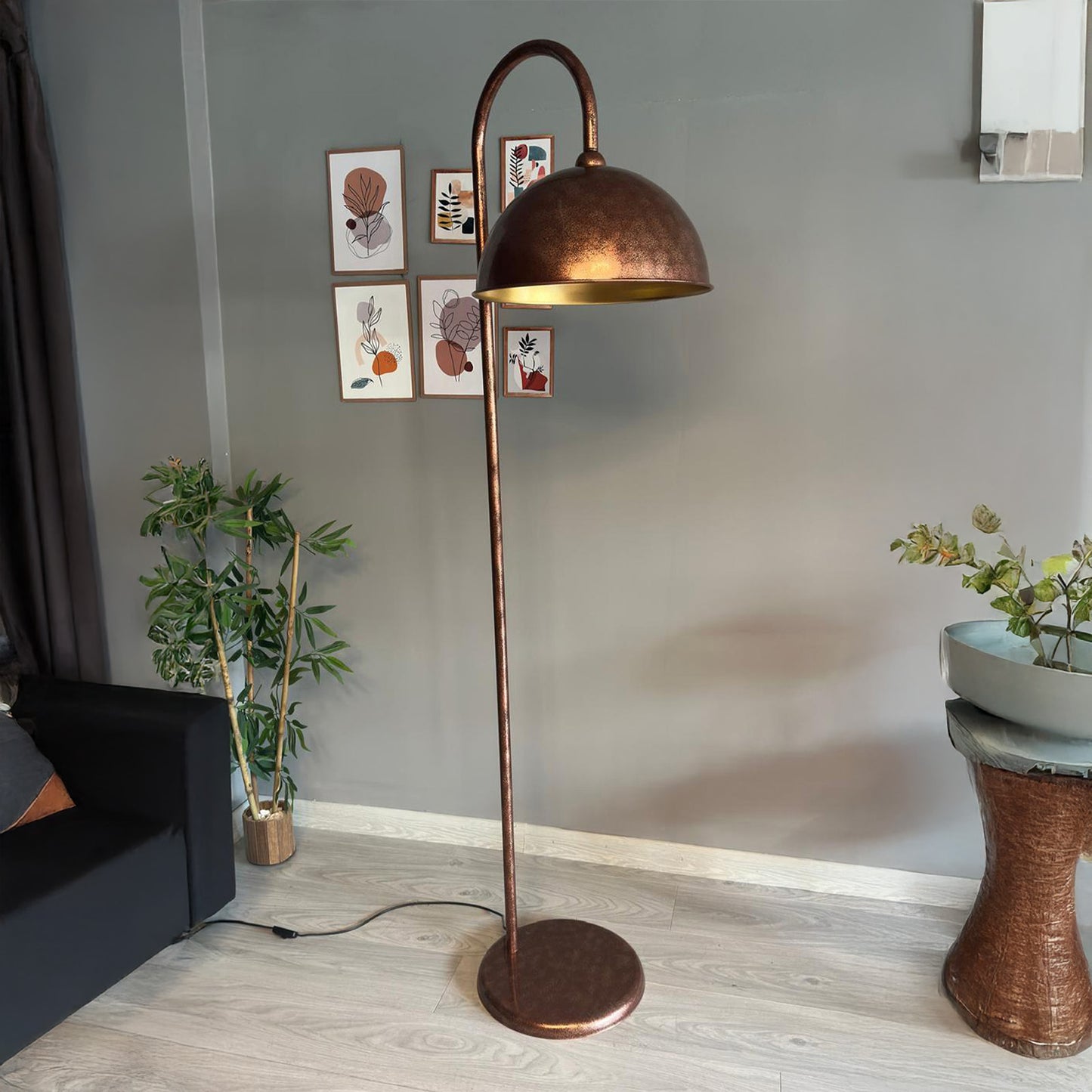 Stehlampe Modern Dekorativ Metall Wohnzimmer Arbeitszimmer Stehlampe