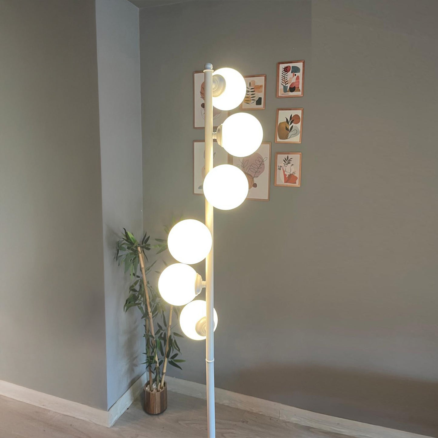 Stehlampe Modern Dekorativ Metall Wohnzimmer Arbeitszimmer Stehlampe