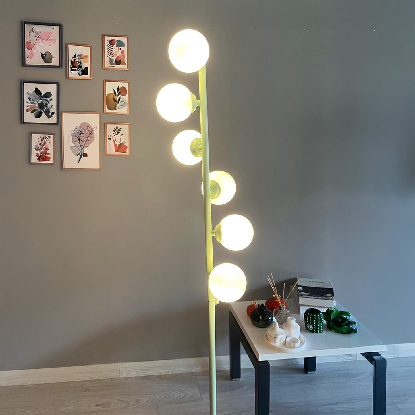 Stehlampe Modern Dekorativ Metall Wohnzimmer Arbeitszimmer Stehlampe