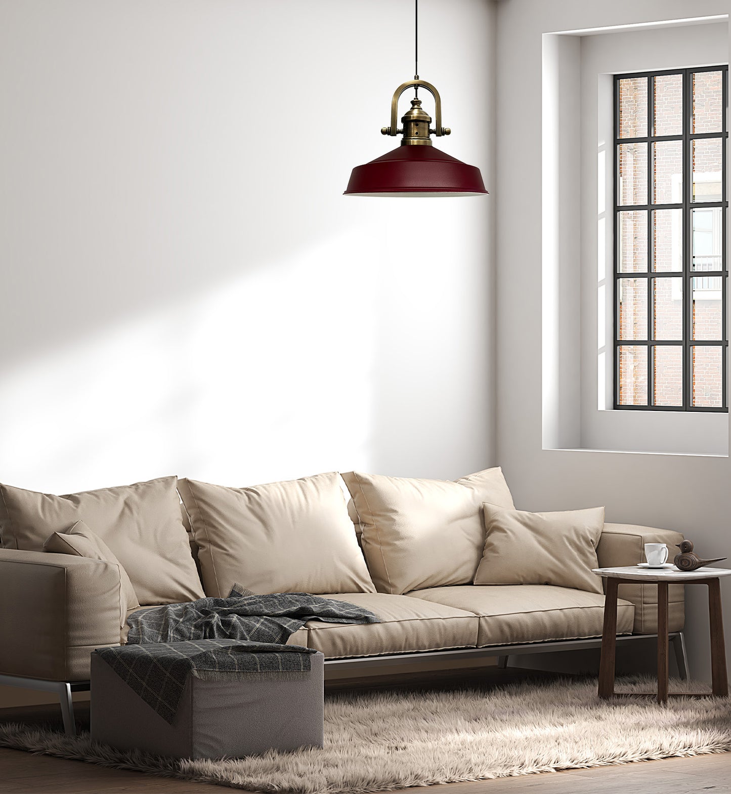 Bamyum Asletl Vintage Pendelleuchte Metall