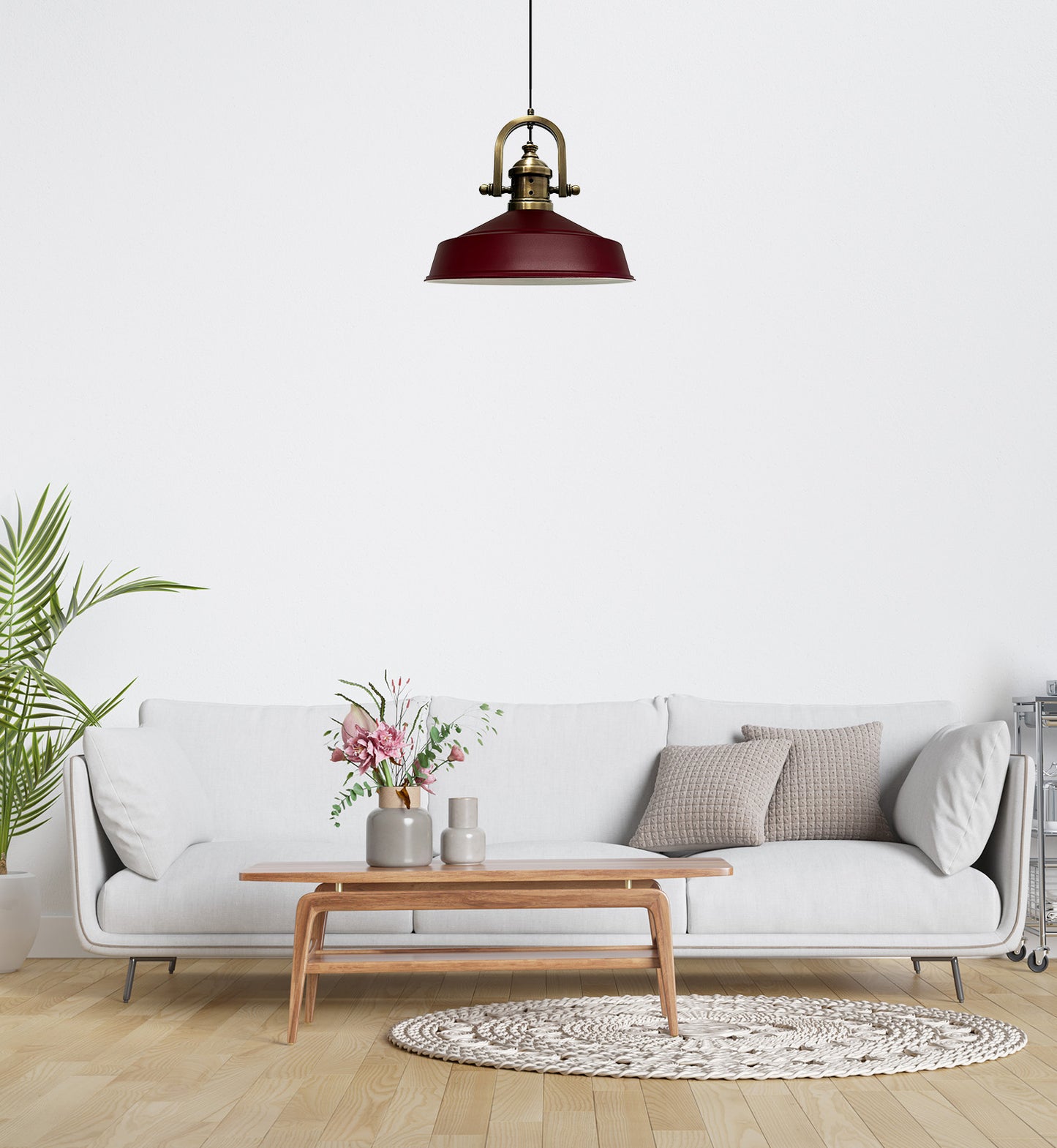Bamyum Asletl Vintage Pendelleuchte Metall