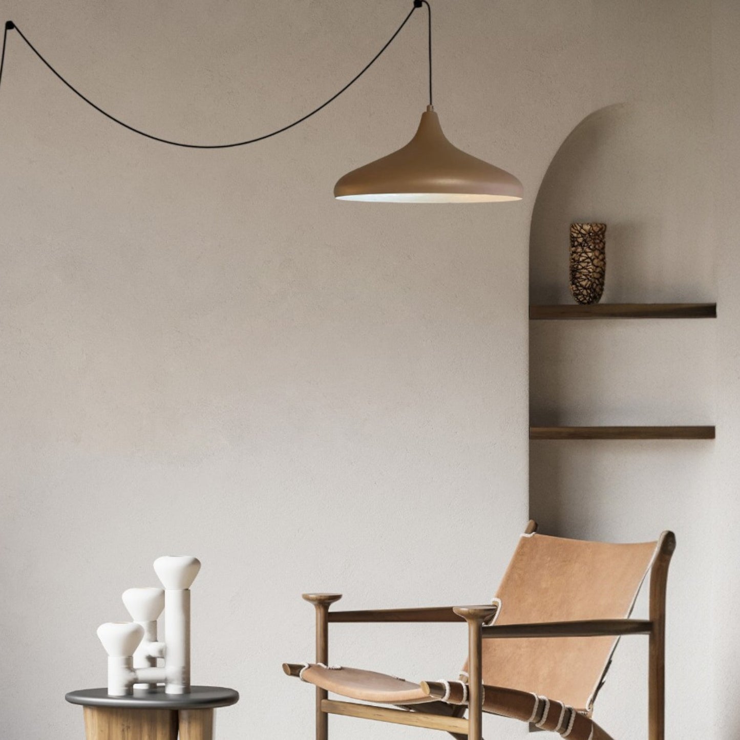 Bamyum Champion Metall mit 450 cm Kabel Schalter EU Stecker, Hängelampe