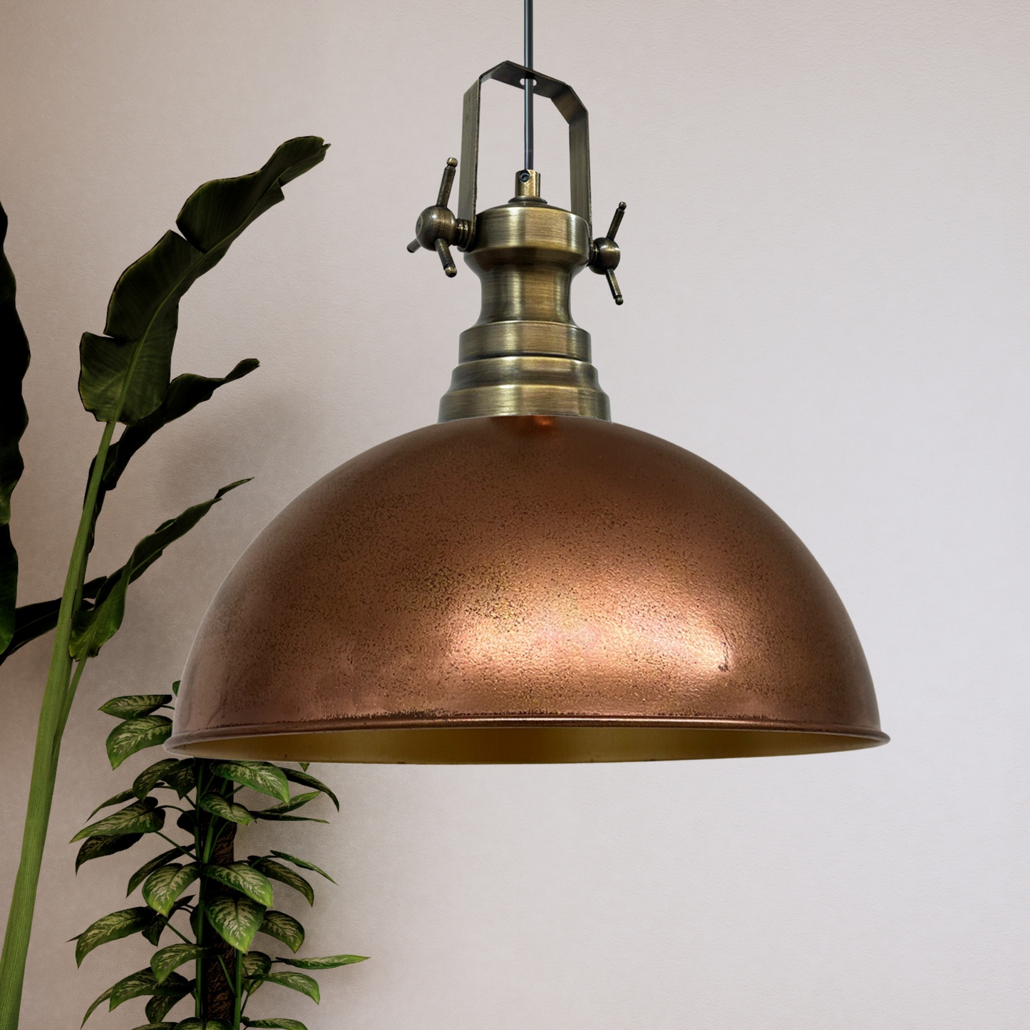 Bamyum Lipeo 40 cm Pendelleuchte Metall E27 Hängelampe