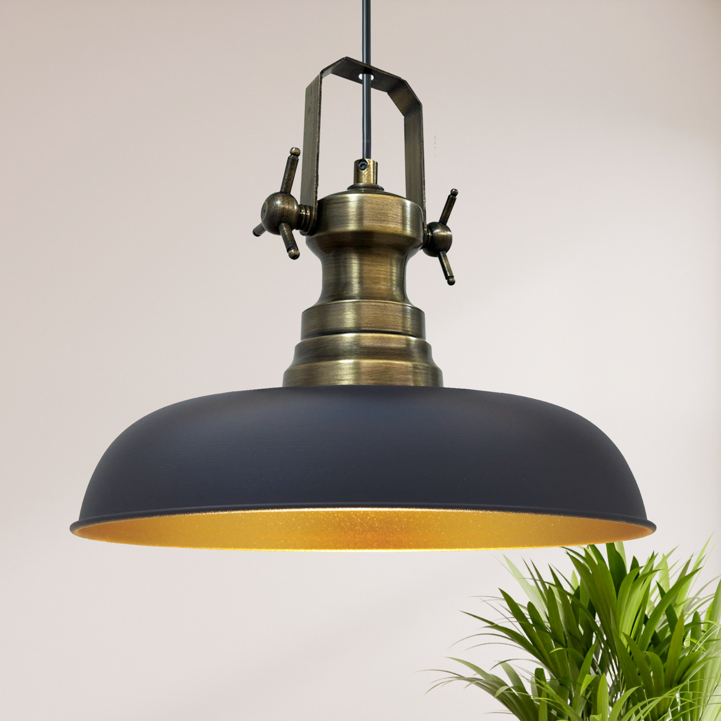 Bamyum Nota-Knob Hängelampe Vintage Pendelleuchte