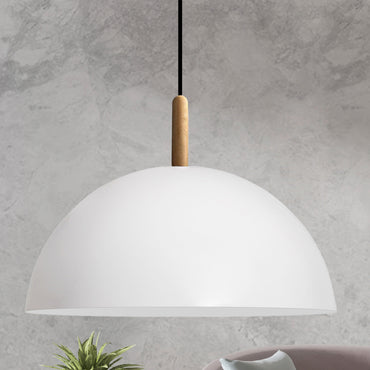 Lipeo-Kronleuchter mit Kopfteil aus Holz