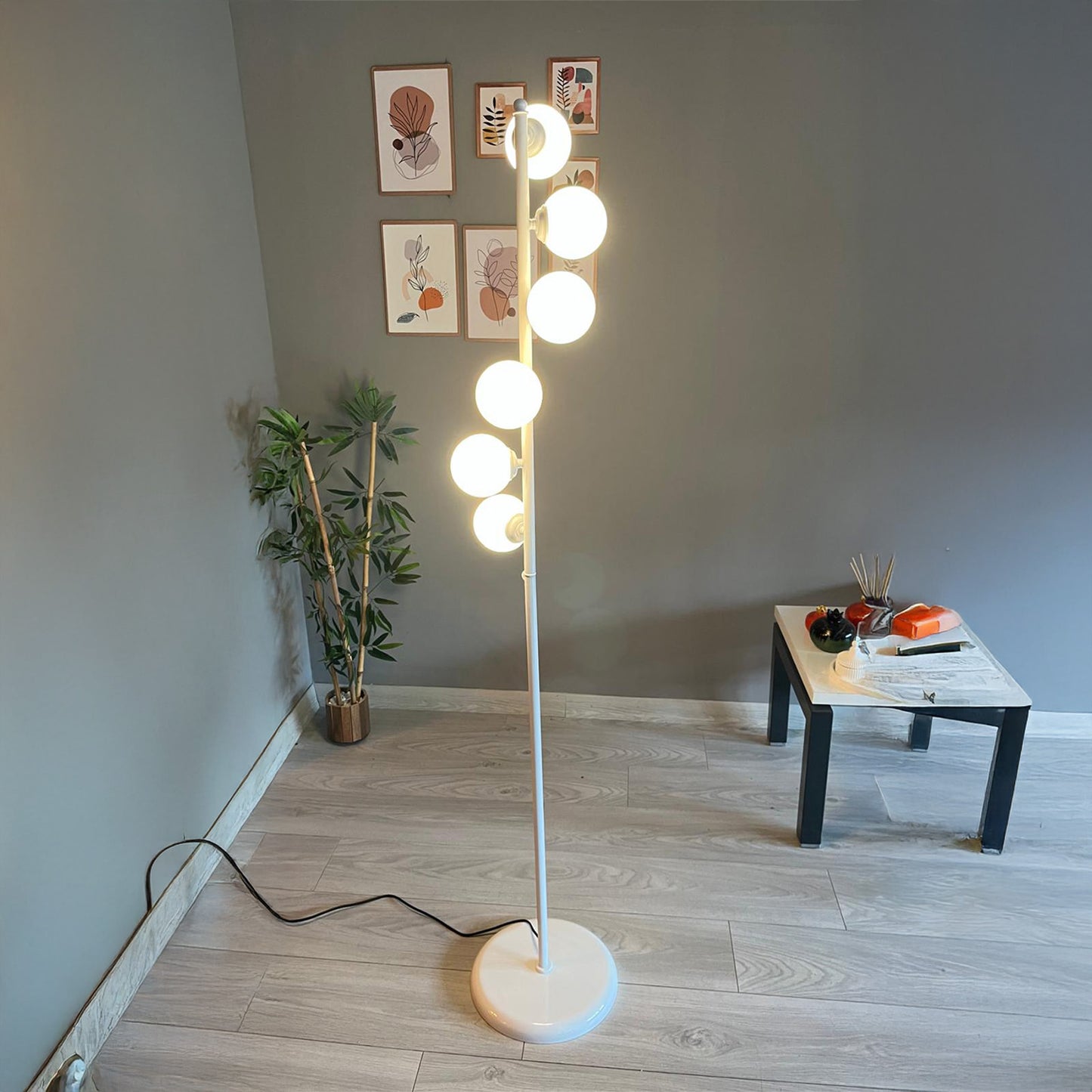 Stehlampe Modern Dekorativ Metall Wohnzimmer Arbeitszimmer Stehlampe