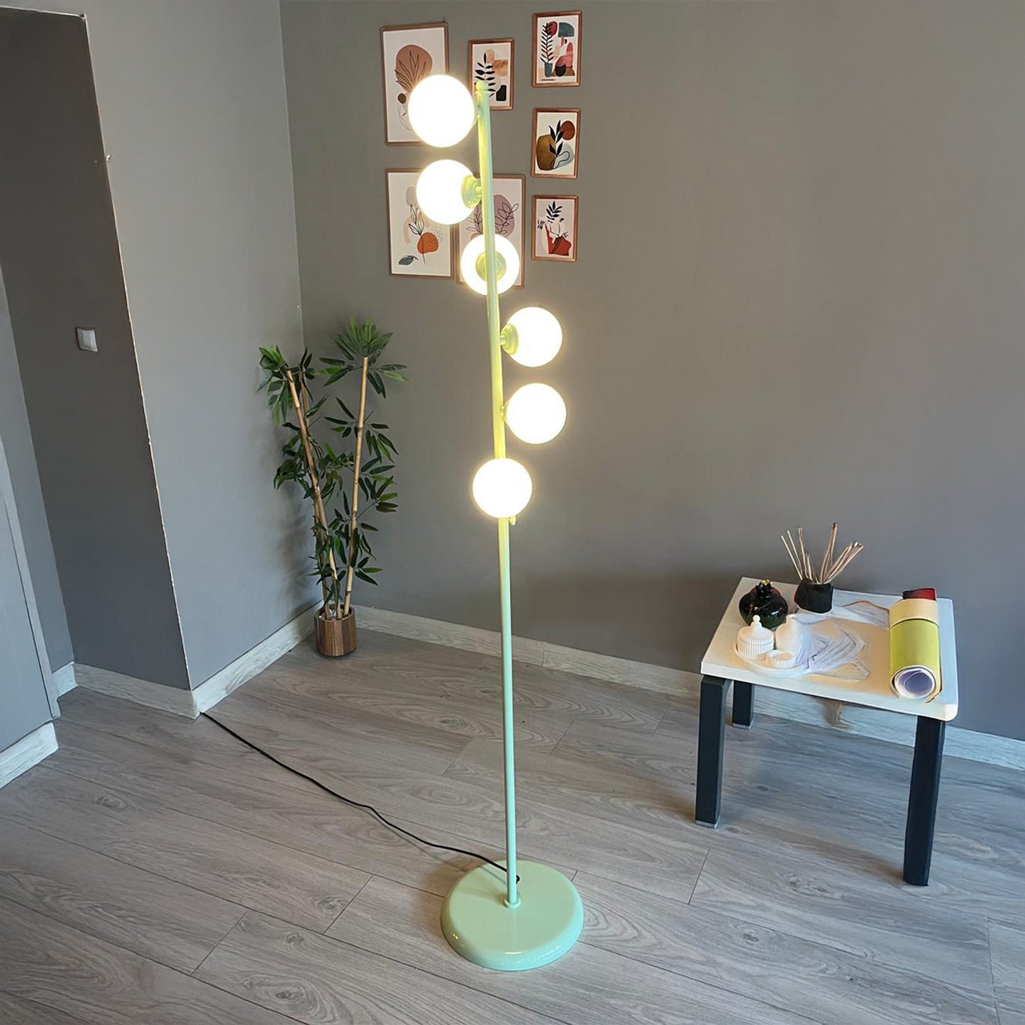 Stehlampe Modern Dekorativ Metall Wohnzimmer Arbeitszimmer Stehlampe