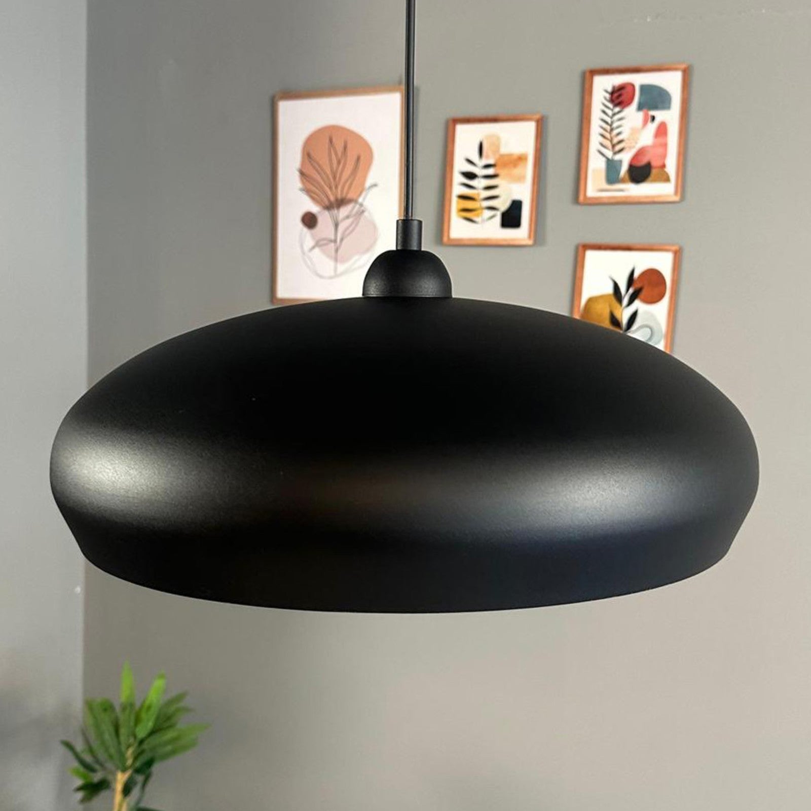 Pendelleuchte Estrela Metall Ø40cm, Modern Hängelampe