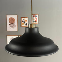 Pendelleuchte Bergo Dünn Ø40 cm, Metall Hängelampe