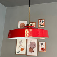 Ace Hängelampe Ø40 cm, Pendelleuchte Vintage, Industrial aus Metall E27