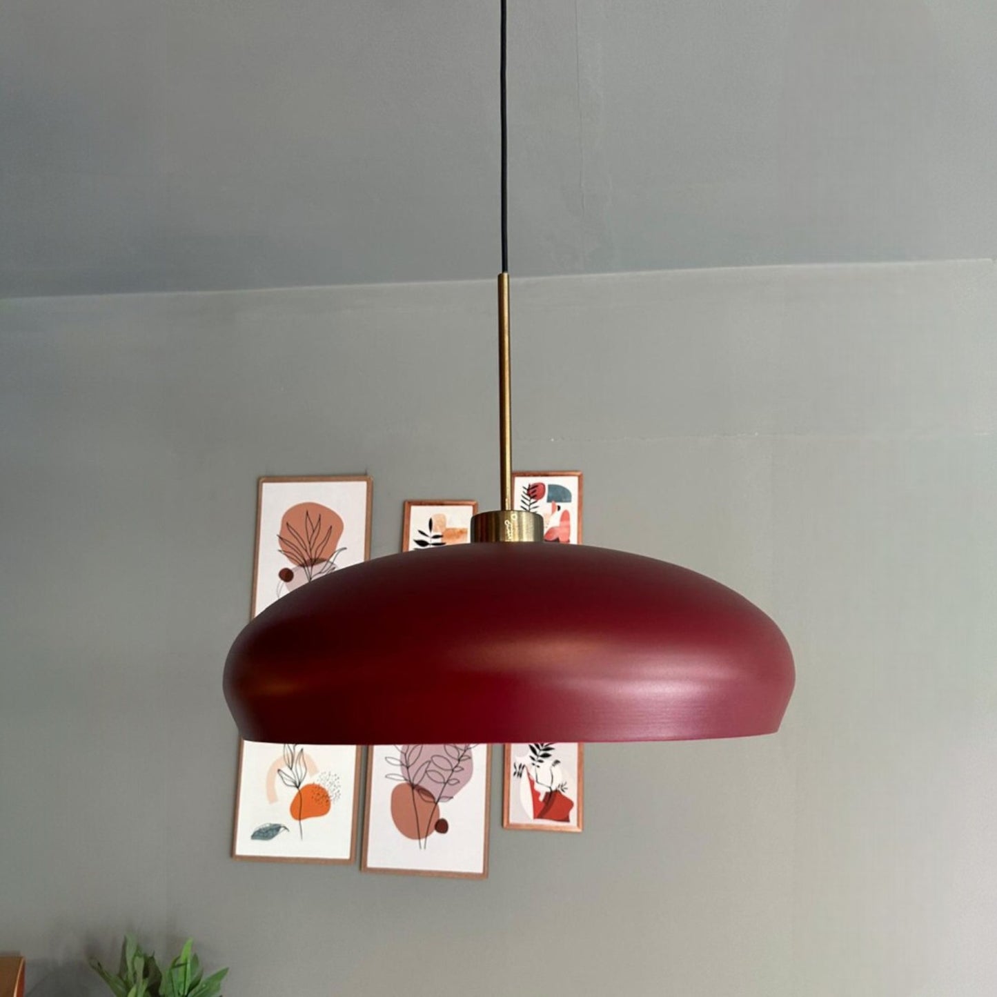 Pendelleuchte Pendelleuchte Estrela Metall Ø40cm, Modern Hängelampe