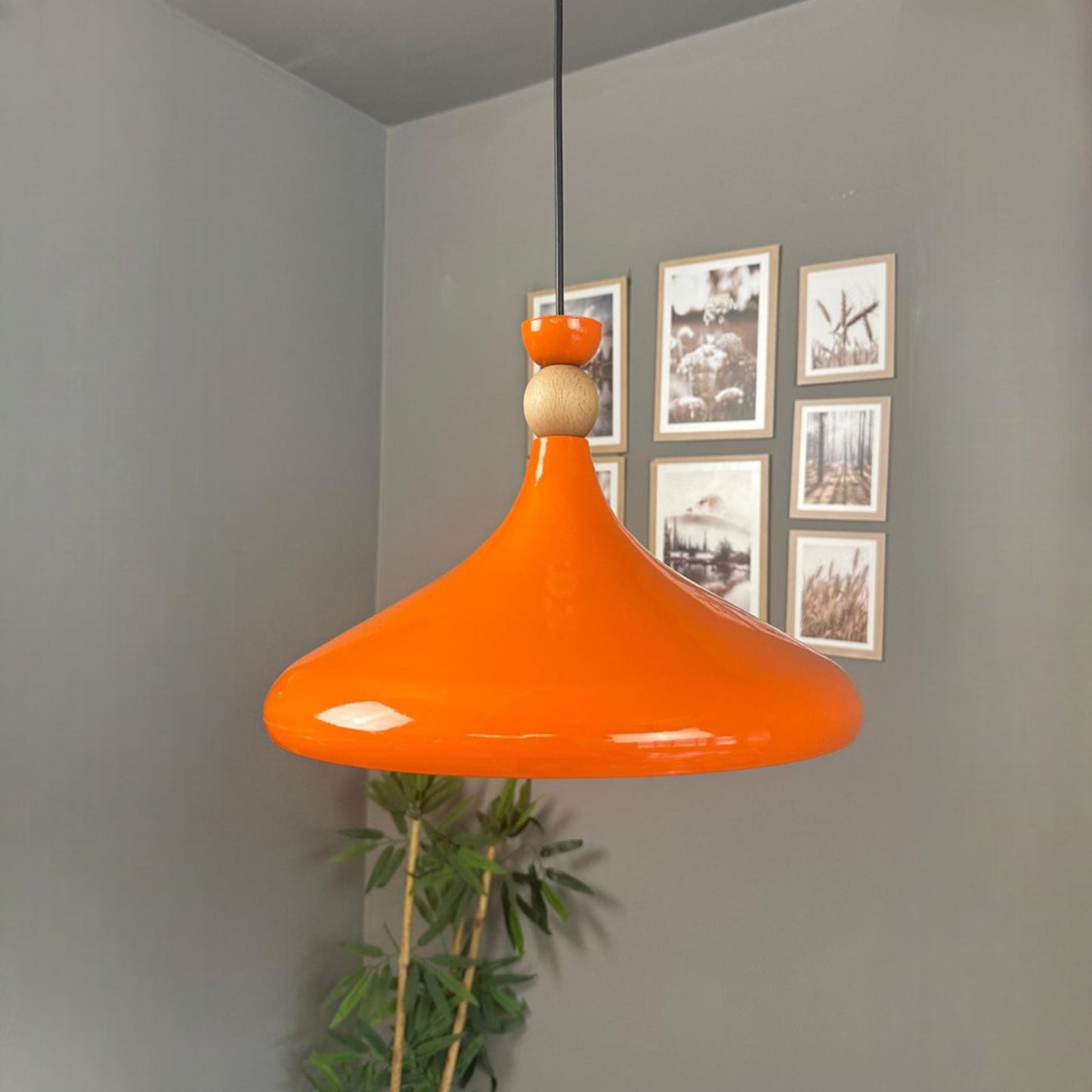 Pendelleuchte Ø35 cm Metall E27 Moderne Lampe, Ohne Leuchtmittel
