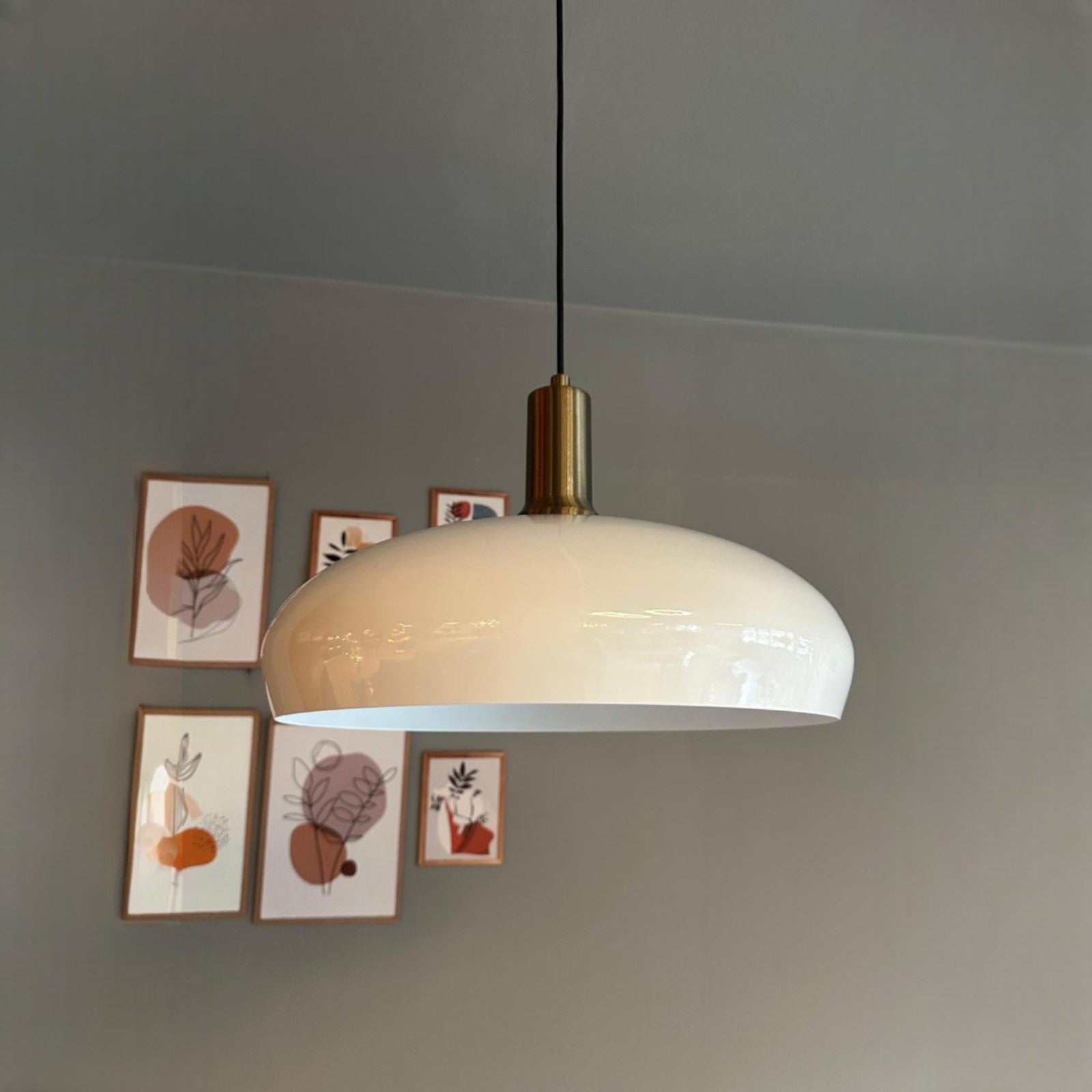 Pendelleuchte Estrela Metall Ø40cm, Modern Hängelampe