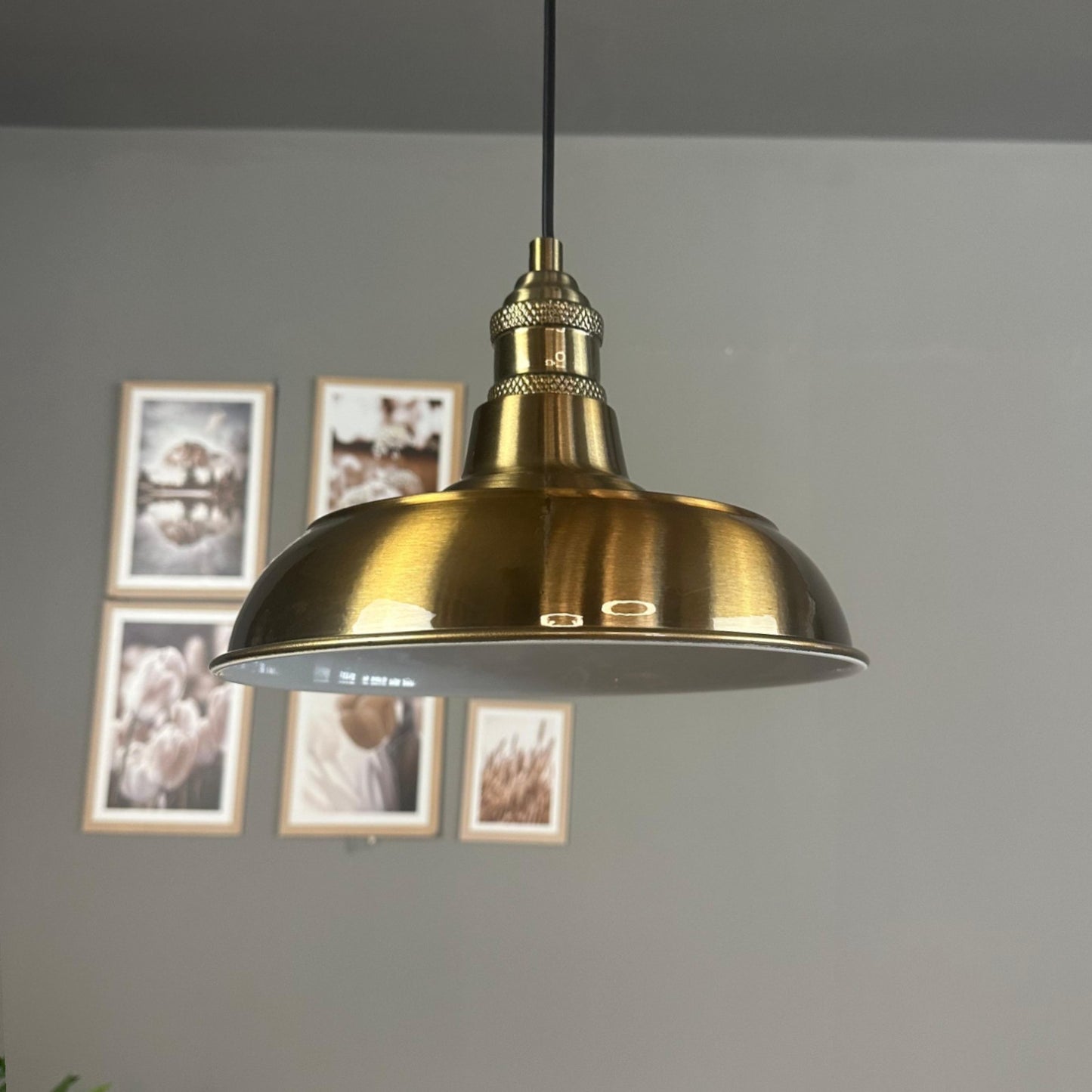 Pendelleuchte Veluna Metall Ø26cm, Modern Hängelampe