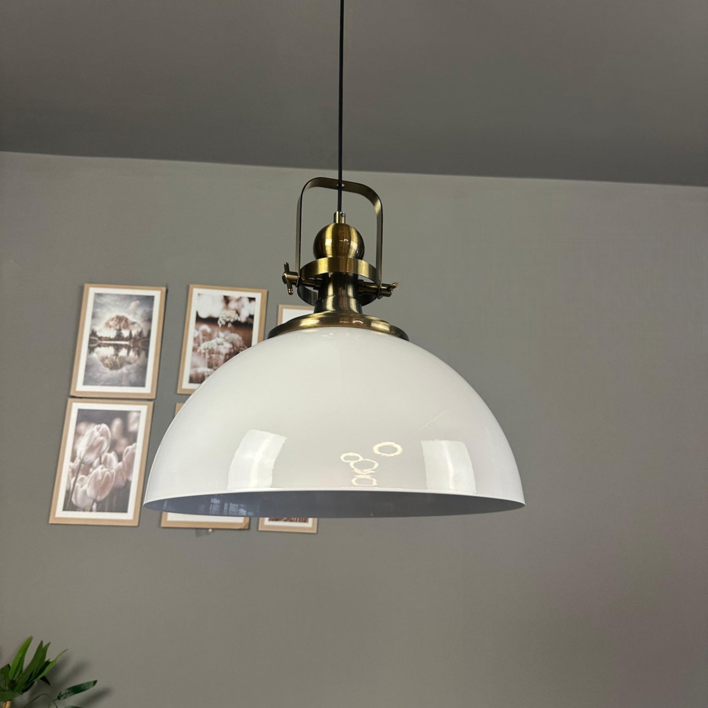 Pendelleuchte Paladin Metall Ø35cm, Modern Hängelampe