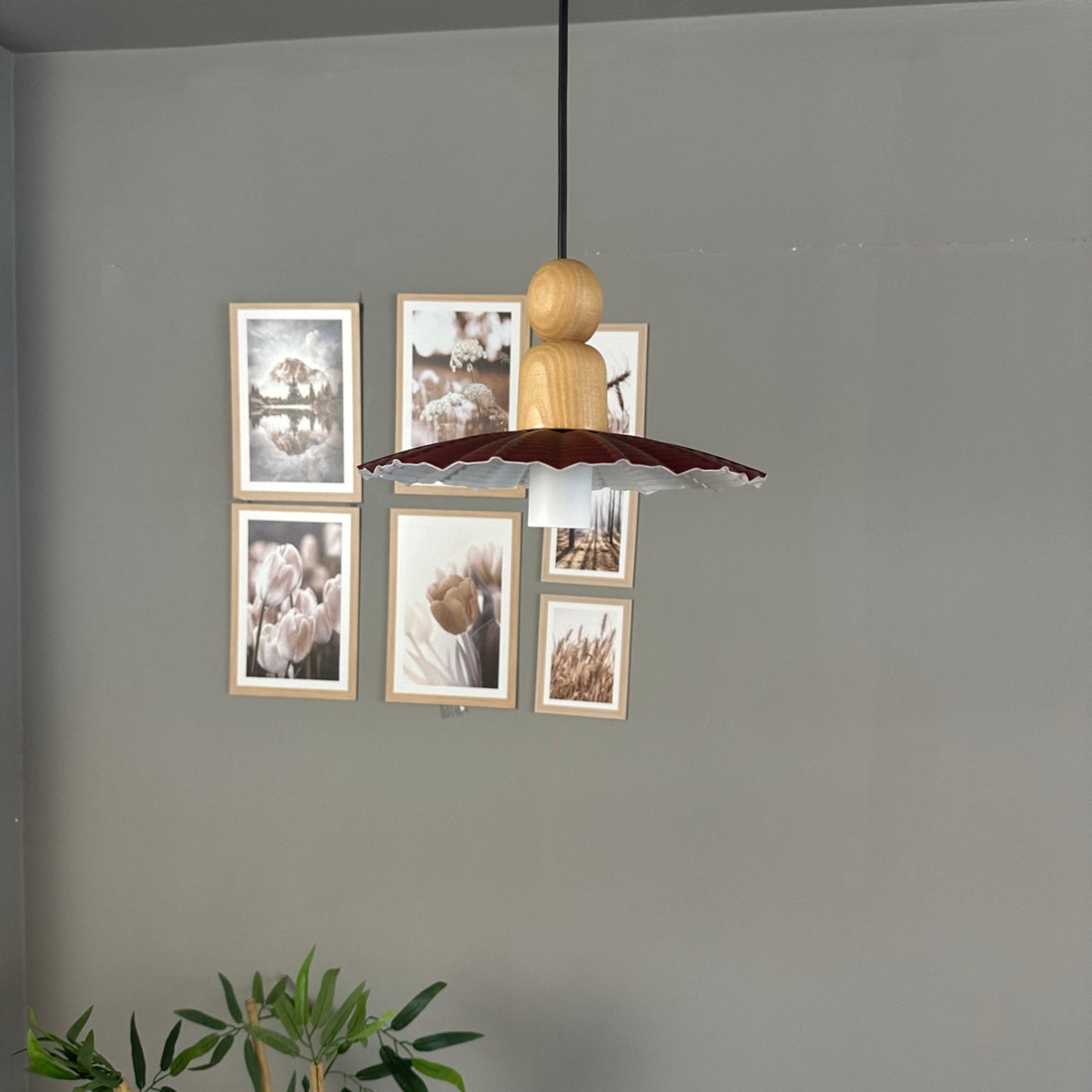 Pendelleuchte Moriva Metall Ø24cm, Modern Hängelampe