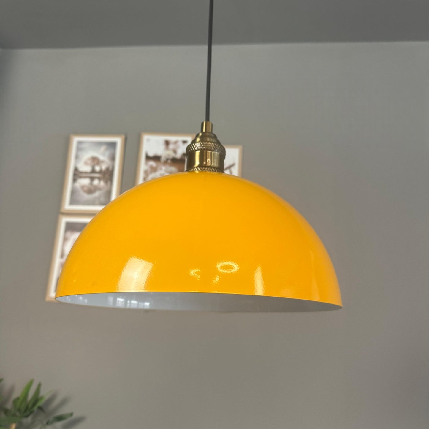 Pendelleuchte  Yimpi Tulpe Metall Ø30cm, Modern Hängelampe