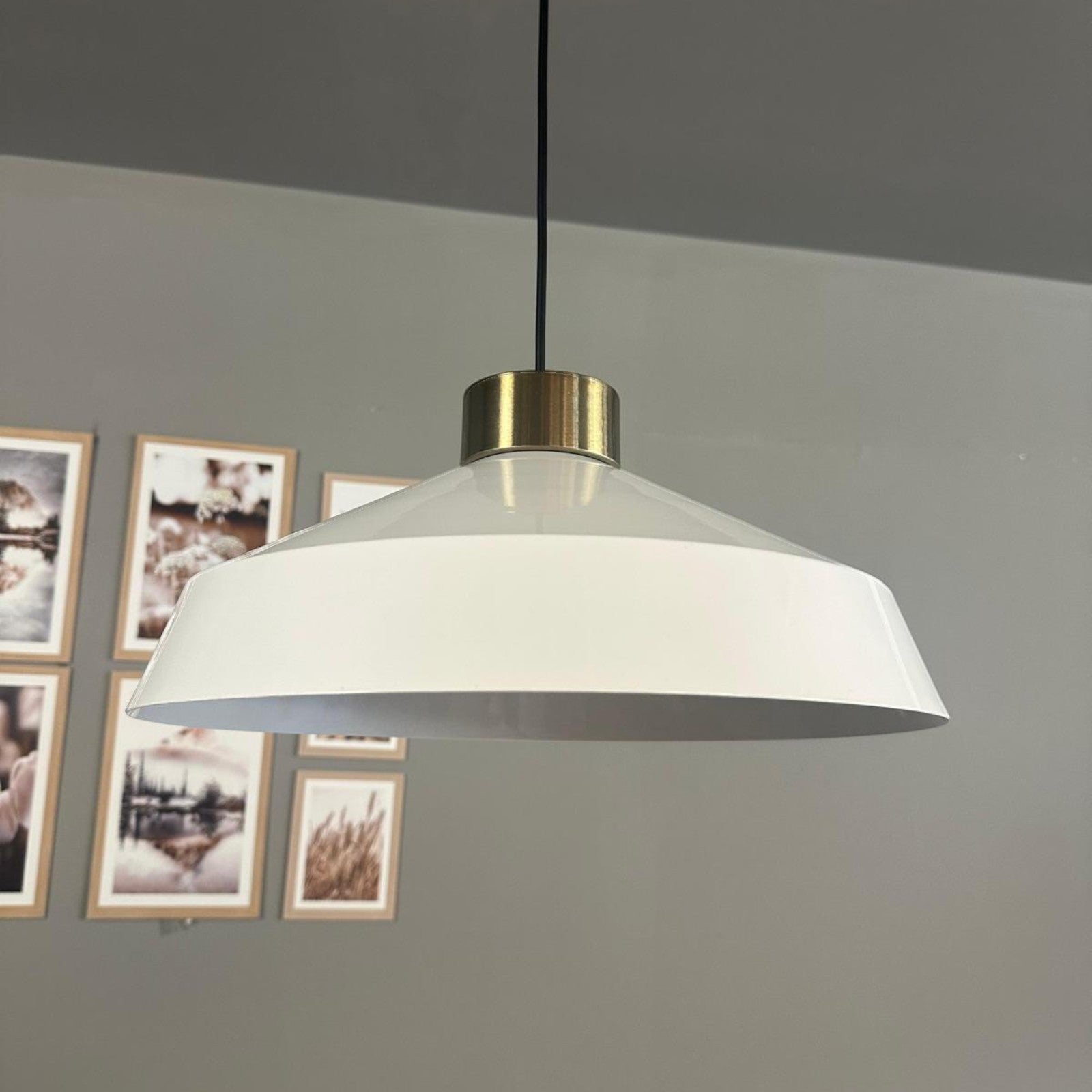 Pendelleuchte Lema Ø37,5 cm, Metall Hängelampe