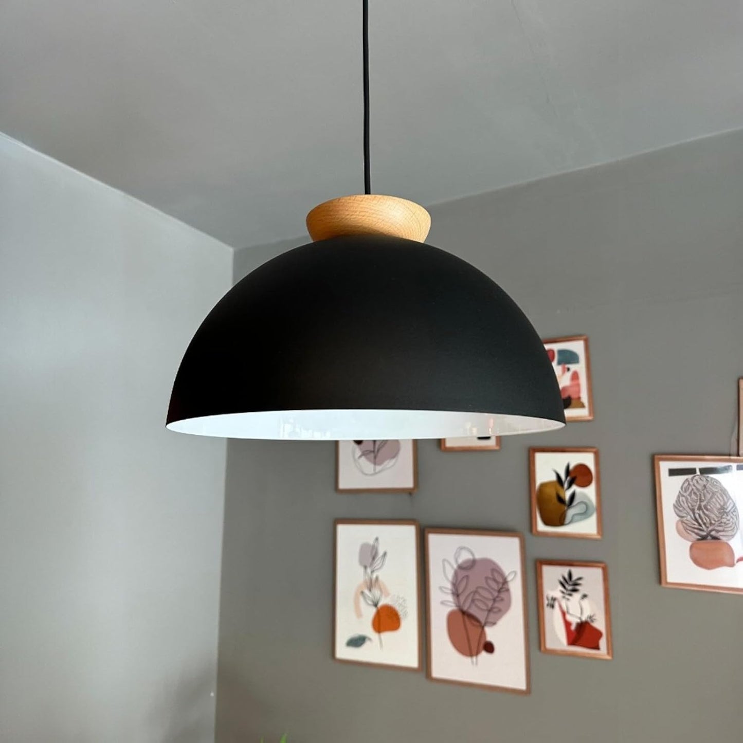 Pendelleuchte Yimpi Hängelampe Industrial Ø30 cm, E27, Moderne Lampe
