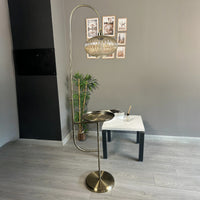 Tumbled Elegant Moving Head Moderne dekorative Metall Stehleuchte