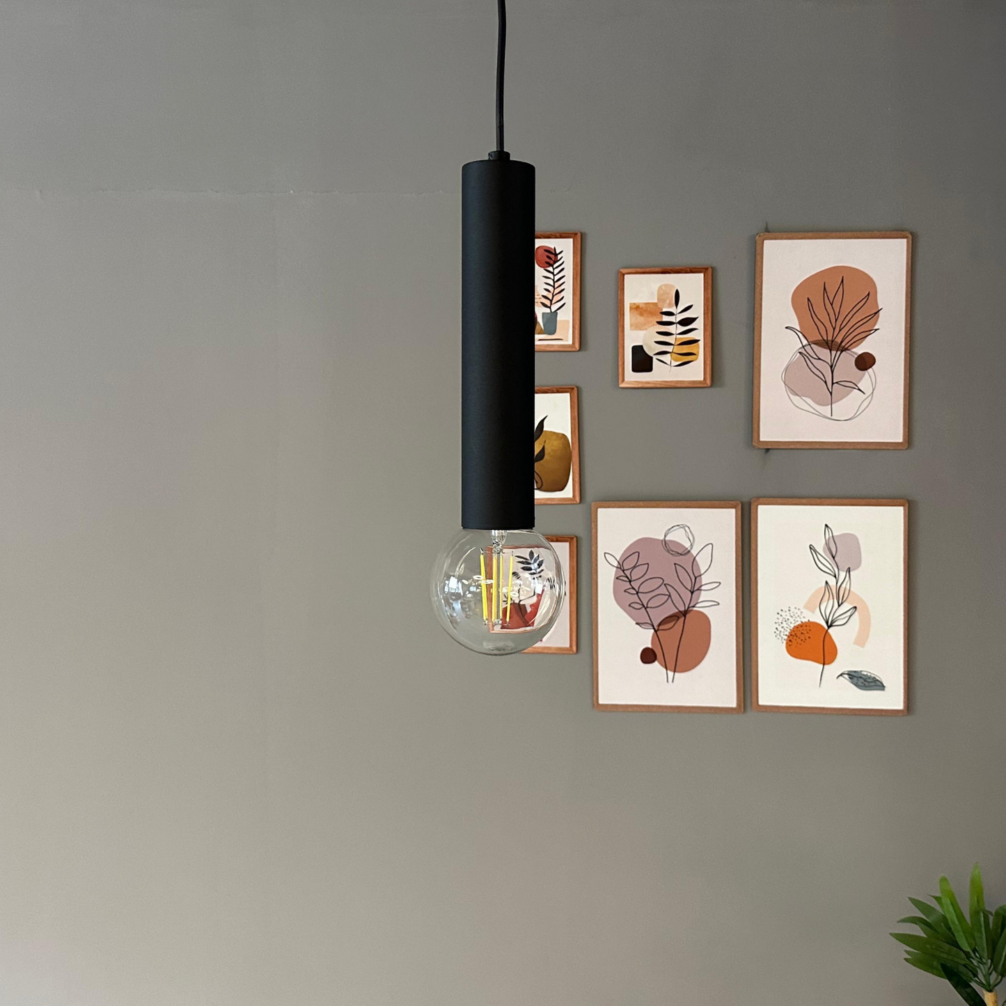 Pendelleuchte Mika Metall, Modern Hängelampe