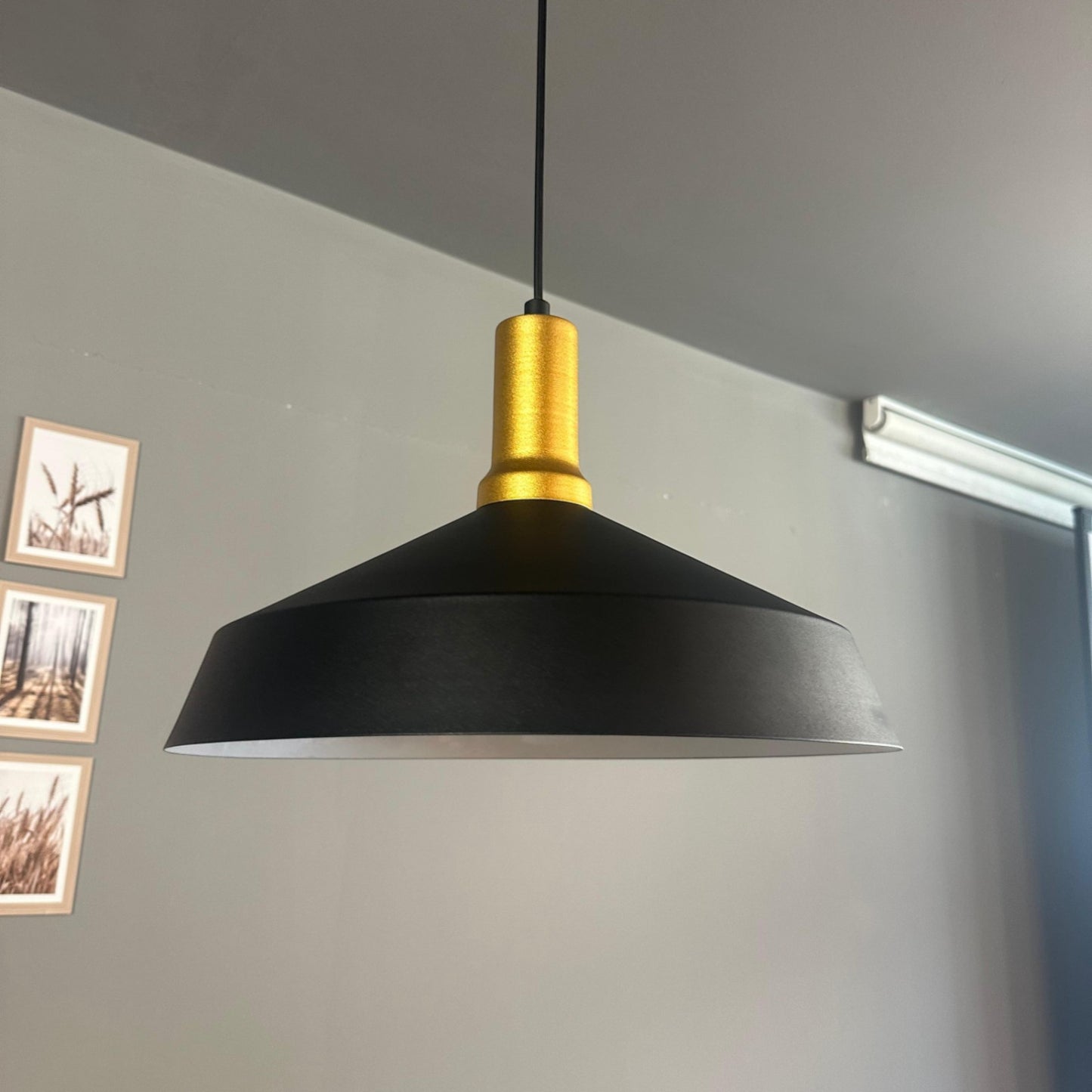 Pendelleuchte Lema Ø37,5 cm, Metall Hängelampe