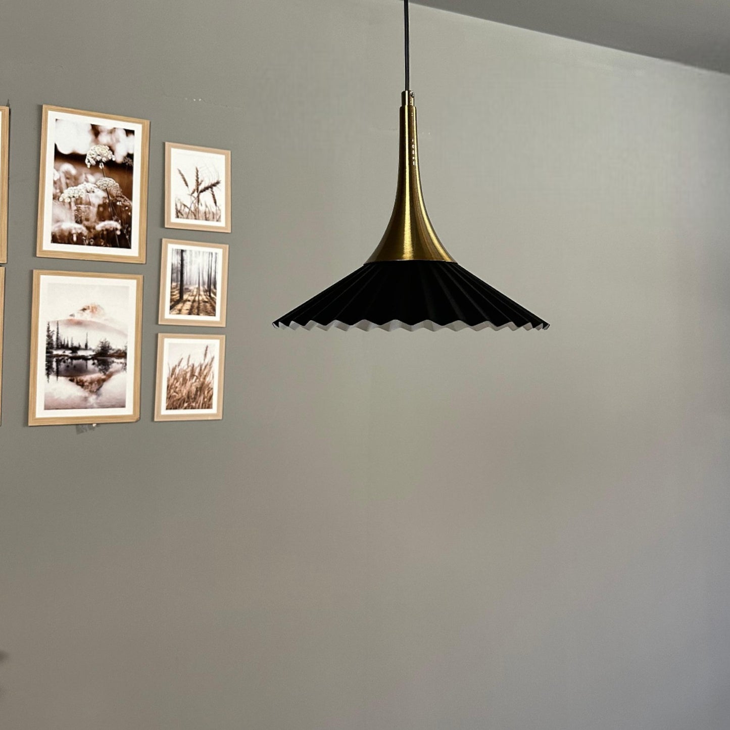 Pendelleuchte Avilla Kegel Metall, Modern Hängelampe