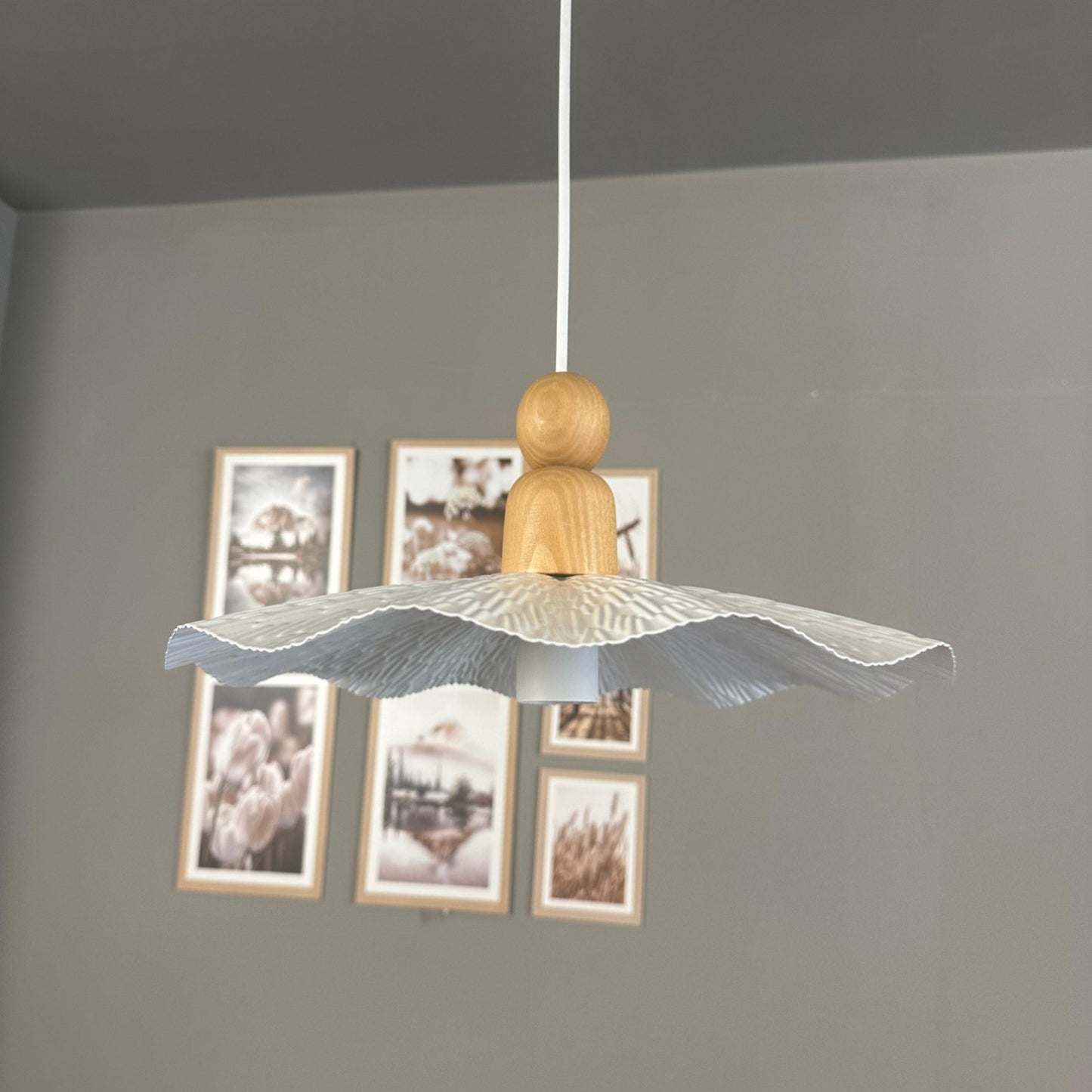 Pendelleuchte Teyra Metall Ø34cm, Modern Hängelampe