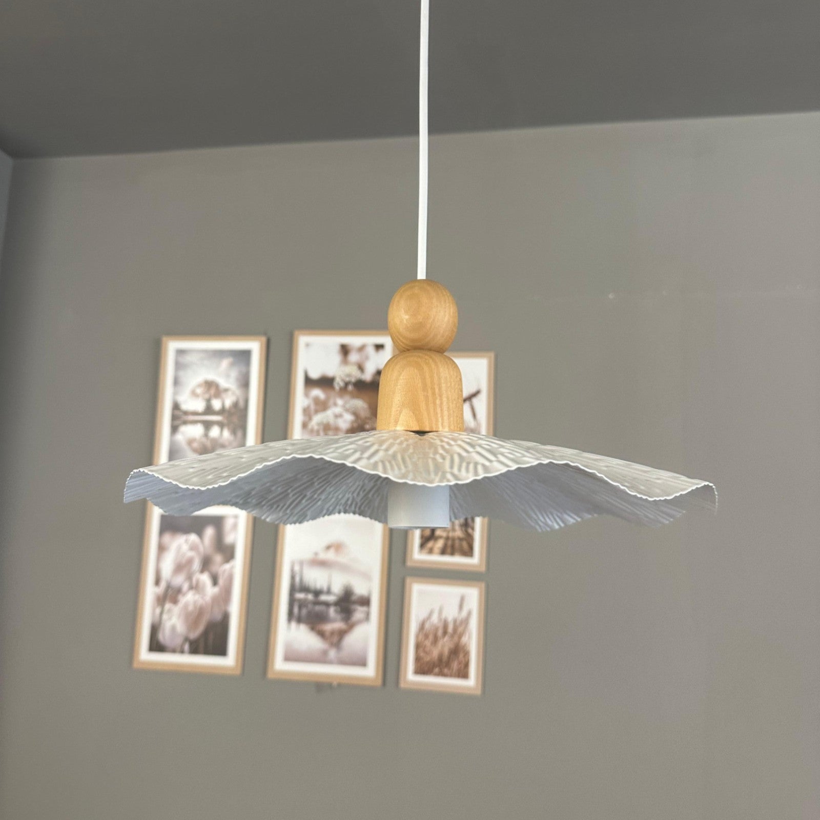 Pendelleuchte Teyra Metall Ø34cm, Modern Hängelampe